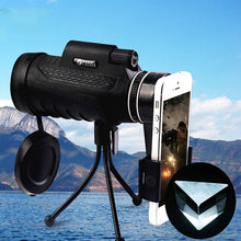 PANDA 40X60 HD BAK4 Monocular Clear Night Vision Optic Lens Telescope With Tripod Outdoor Travel