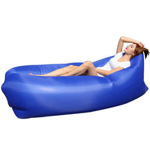 IPRee Portable Travel Lazy Sofa 210D Oxford Fast Air Inflatable Sleeping Lay Bed Lounger Max Load 300kg