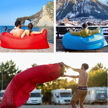 IPRee Portable Travel Lazy Sofa 210D Oxford Fast Air Inflatable Sleeping Lay Bed Lounger Max Load 300kg
