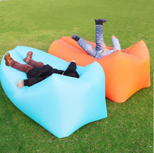 IPRee Portable Travel Lazy Sofa 210D Oxford Fast Air Inflatable Sleeping Lay Bed Lounger Max Load 300kg