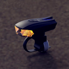 Machfally German Standard Smart Sensor Bike Light Shock Sensor LED Front Lamp USB Charging Night Riding