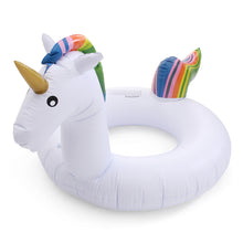 68.9x47.2inch Inflatable Giant Unicorn Summer Swimming Ring Float Toy for Adult Raft Swimming Tools
