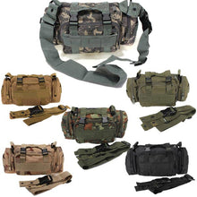 Outdoor Sports Camouflage Backpack Rucksack Camping Hiking Waist Bag Pack