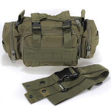Outdoor Sports Camouflage Backpack Rucksack Camping Hiking Waist Bag Pack