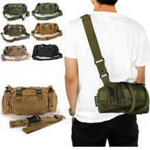 Outdoor Sports Camouflage Backpack Rucksack Camping Hiking Waist Bag Pack