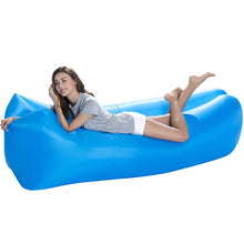 IPRee Portable Travel Lazy Sofa 210D Oxford Fast Air Inflatable Sleeping Lay Bed Lounger Max Load 300kg
