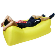 IPRee Portable Travel Lazy Sofa 210D Oxford Fast Air Inflatable Sleeping Lay Bed Lounger Max Load 300kg